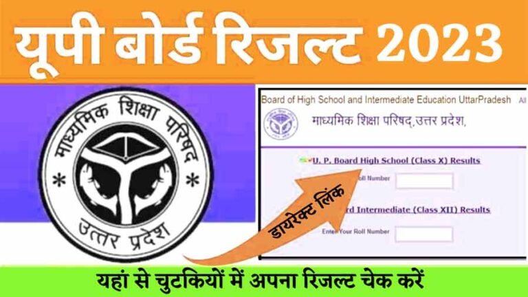 UP Board Result 2023 Date